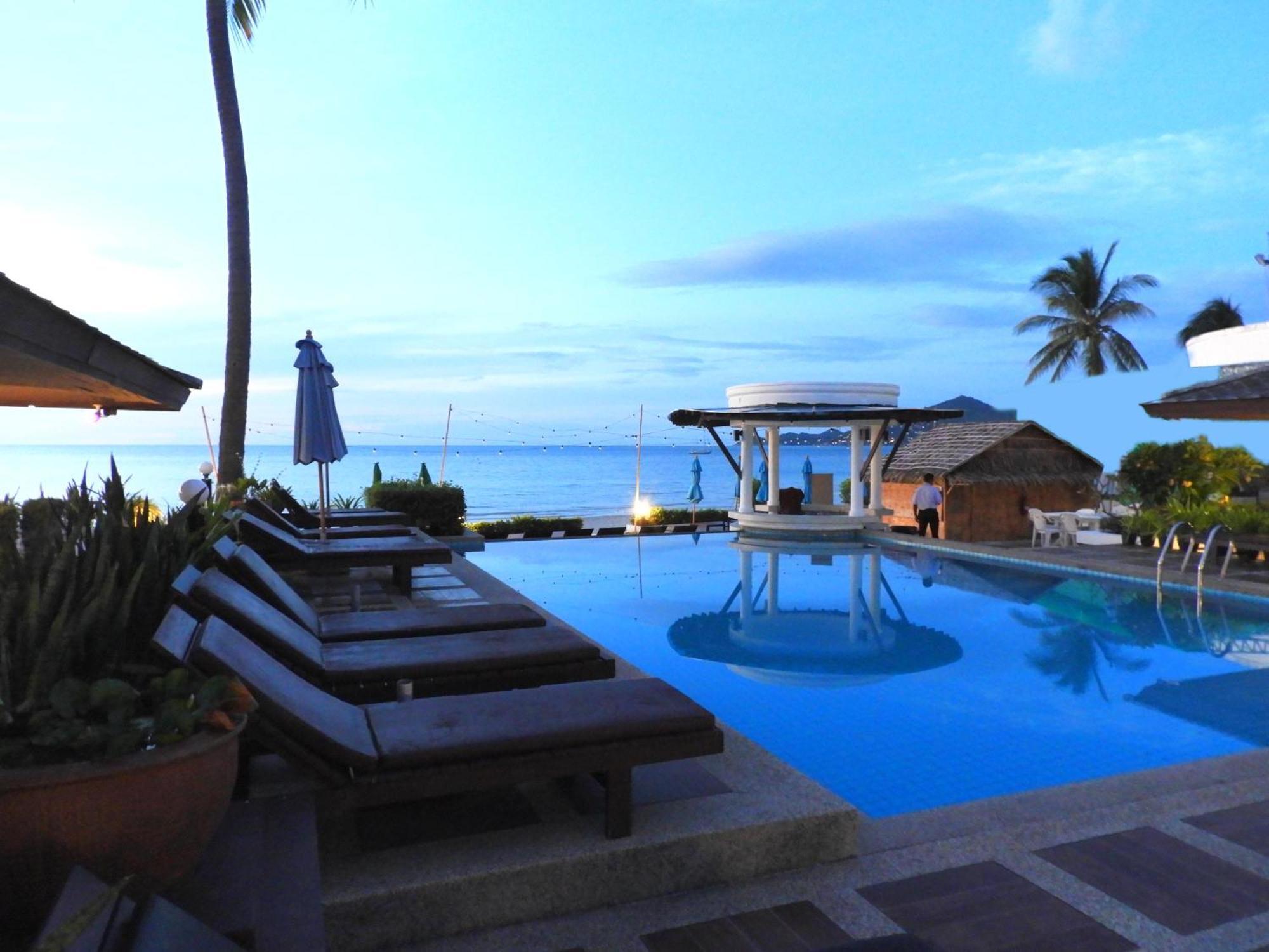 The Beachfront Hostel Amphoe Koksamui Exteriör bild